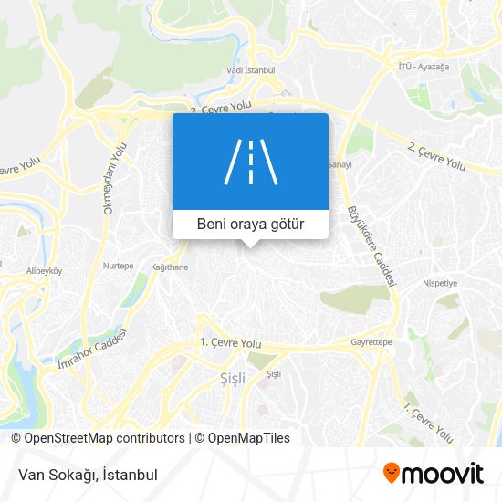 Van Sokağı harita