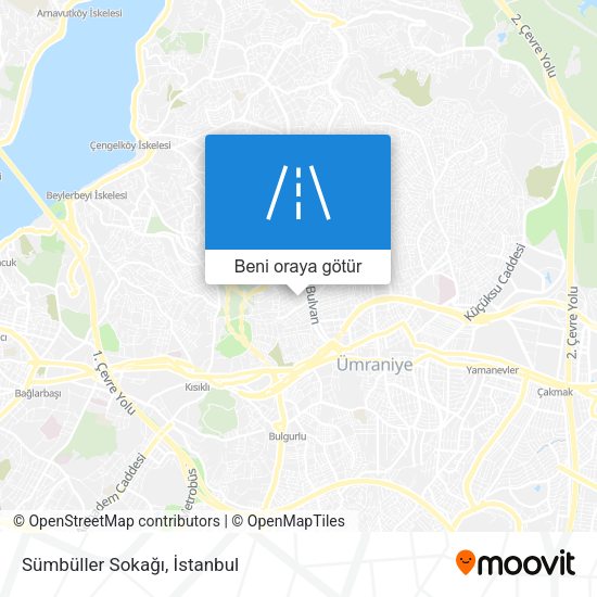 Sümbüller Sokağı harita