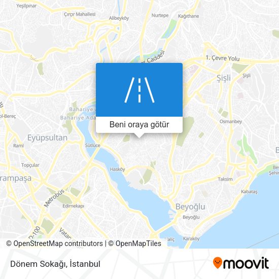 Dönem Sokağı harita