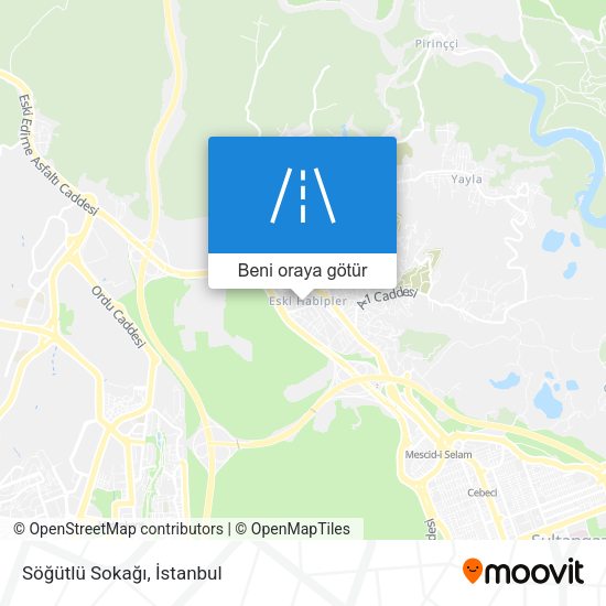 Söğütlü Sokağı harita