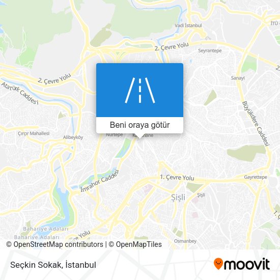Seçkin Sokak harita