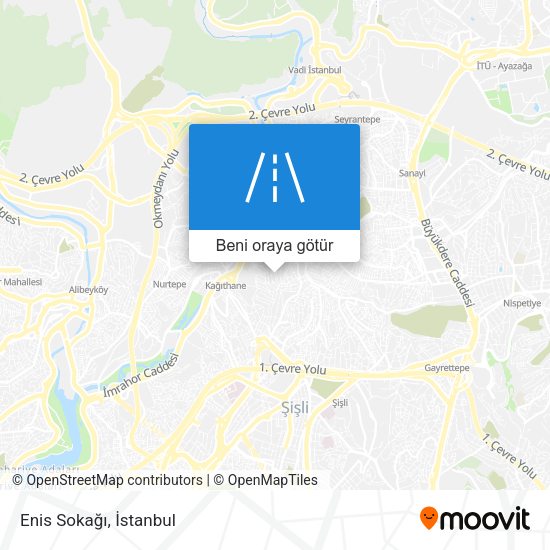 Enis Sokağı harita
