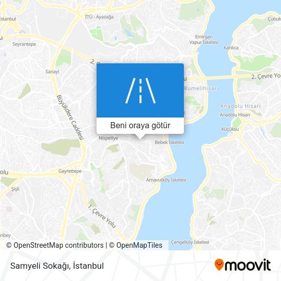 Samyeli Sokağı harita