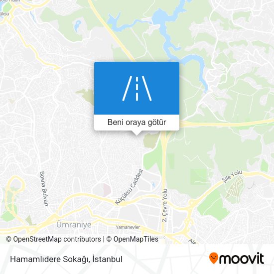 Hamamlıdere Sokağı harita