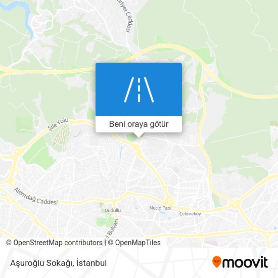 Aşuroğlu Sokağı harita