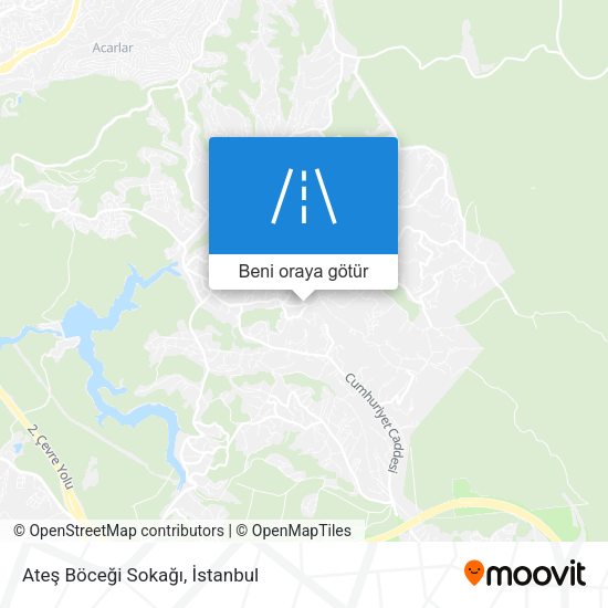 Ateş Böceği Sokağı harita