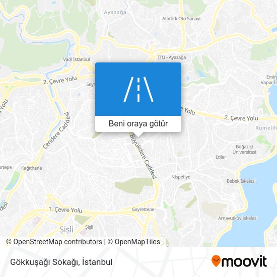 Gökkuşağı Sokağı harita