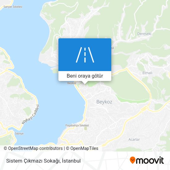 Sistem Çıkmazı Sokağı harita