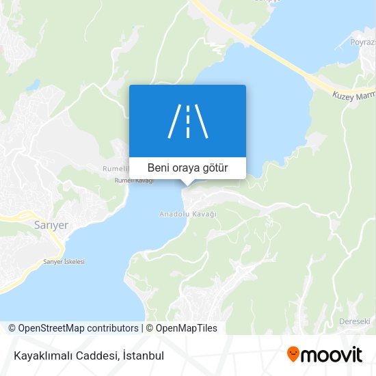 Kayaklımalı Caddesi harita