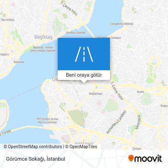 Görümce Sokağı harita