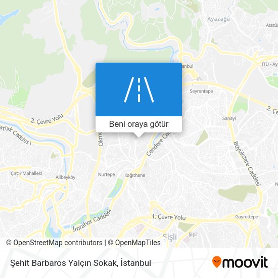 Şehit Barbaros Yalçın Sokak harita