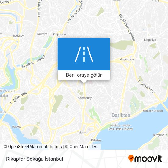 Rikaptar Sokağı harita