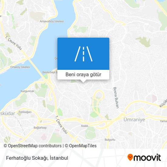 Ferhatoğlu Sokağı harita