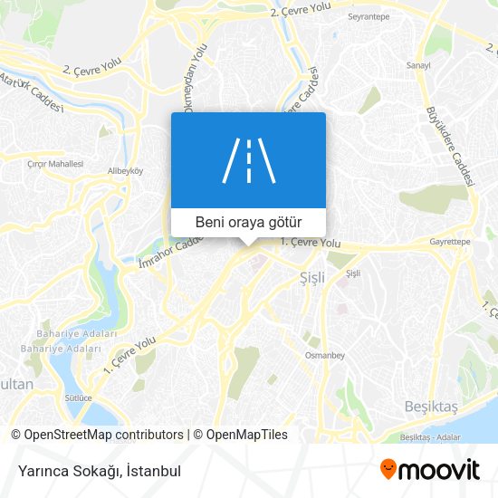 Yarınca Sokağı harita