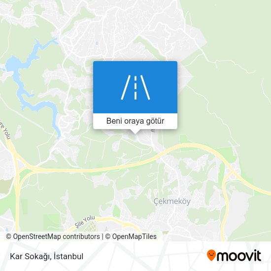 Kar Sokağı harita