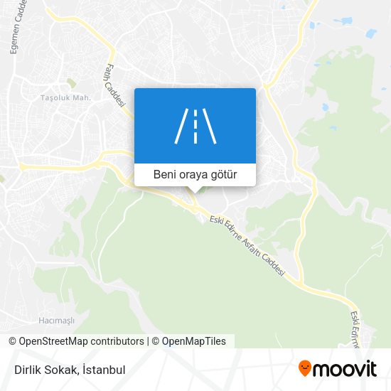 Dirlik Sokak harita