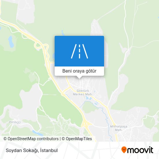 Soydan Sokağı harita