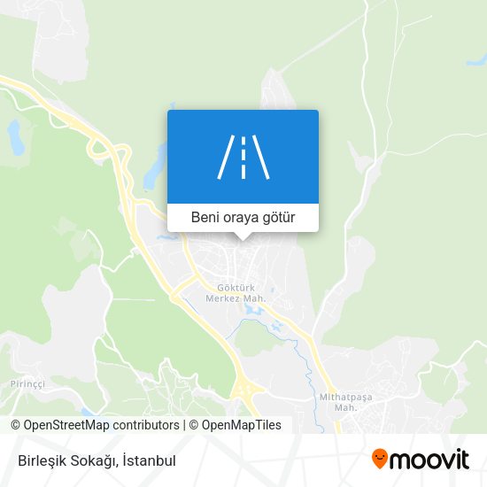 Birleşik Sokağı harita