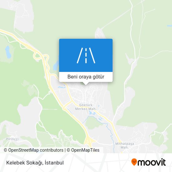 Kelebek Sokağı harita