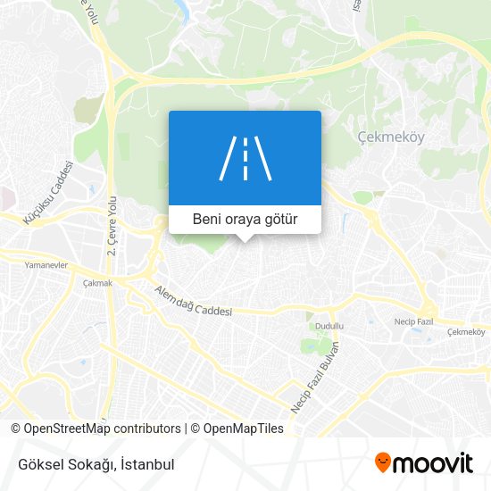 Göksel Sokağı harita