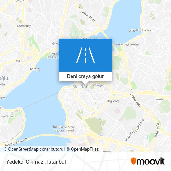 Yedekçi Çıkmazı harita