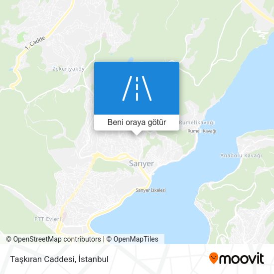 Taşkıran Caddesi harita