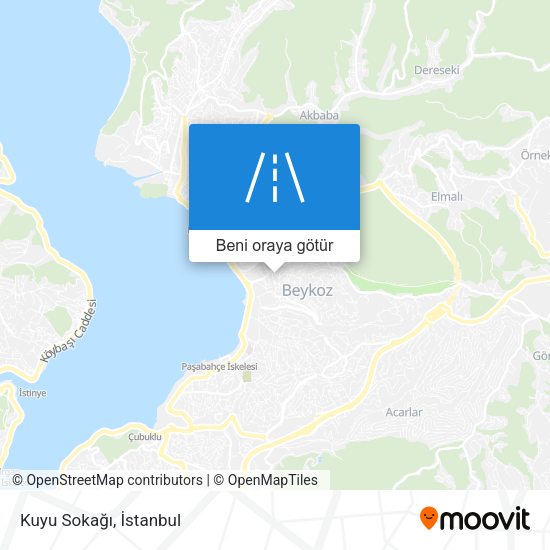 Kuyu Sokağı harita