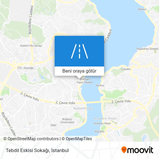 Tebdil Eskisi Sokağı harita