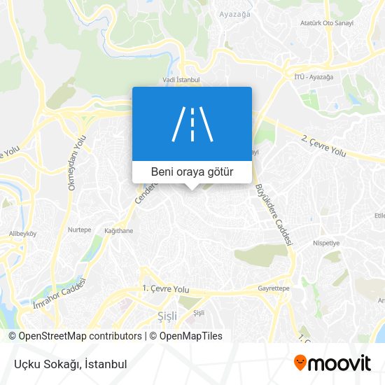 Uçku Sokağı harita