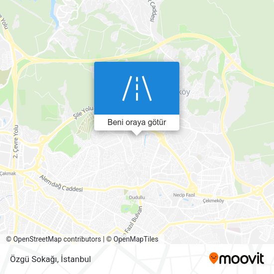 Özgü Sokağı harita