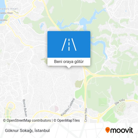 Göknur Sokağı harita