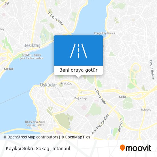 Kayıkçı Şükrü Sokağı harita