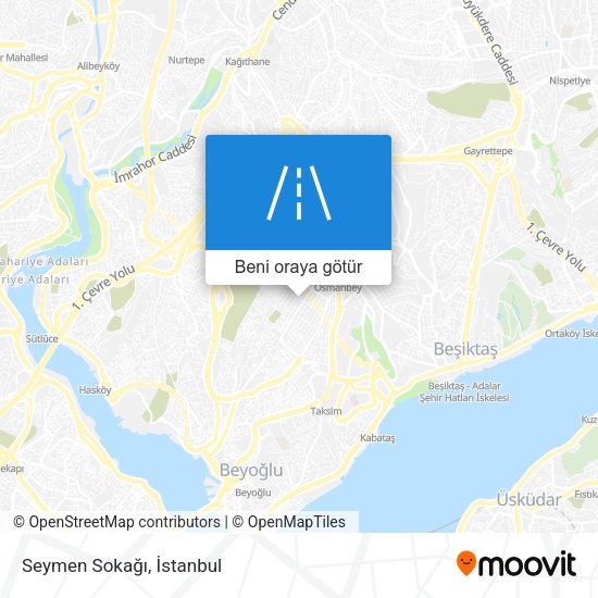 Seymen Sokağı harita