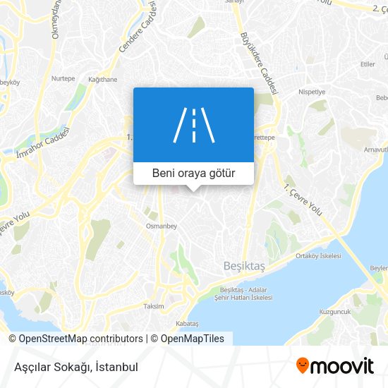 Aşçılar Sokağı harita