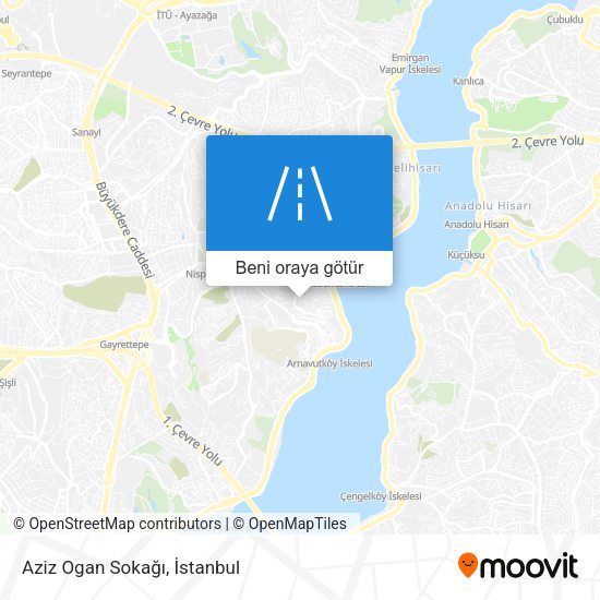 Aziz Ogan Sokağı harita