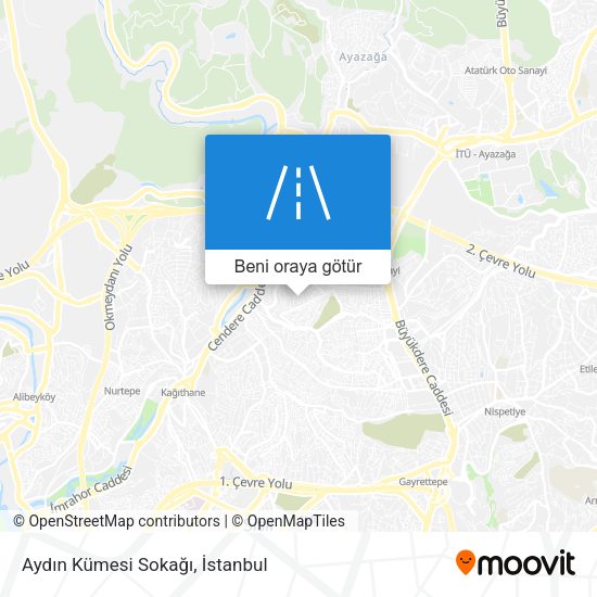 Aydın Kümesi Sokağı harita