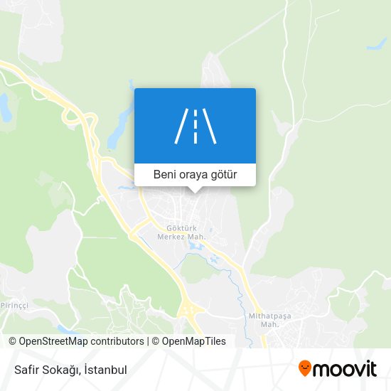 Safir Sokağı harita