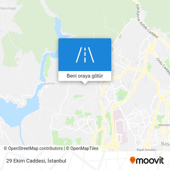 29 Ekim Caddesi harita