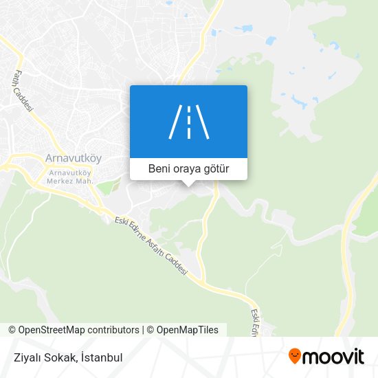 Ziyalı Sokak harita