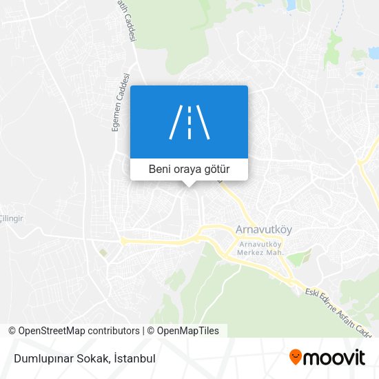 Dumlupınar Sokak harita