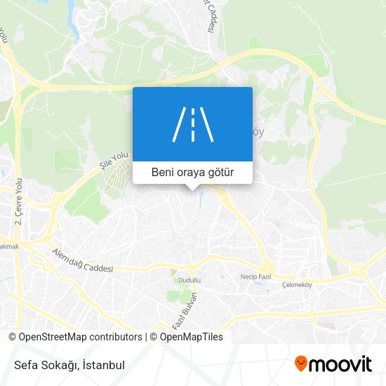 Sefa Sokağı harita
