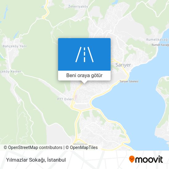 Yılmazlar Sokağı harita