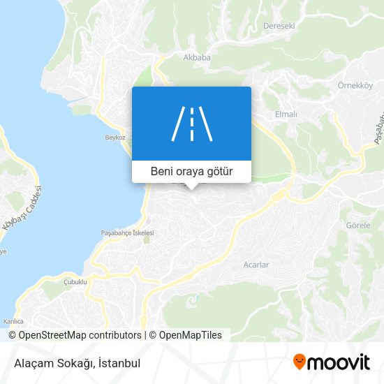 Alaçam Sokağı harita