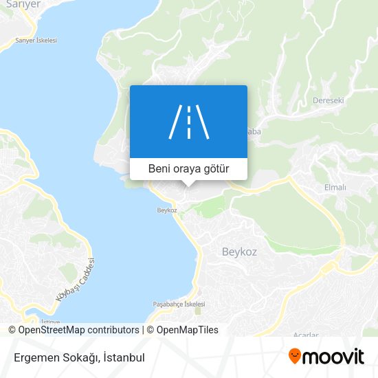 Ergemen Sokağı harita