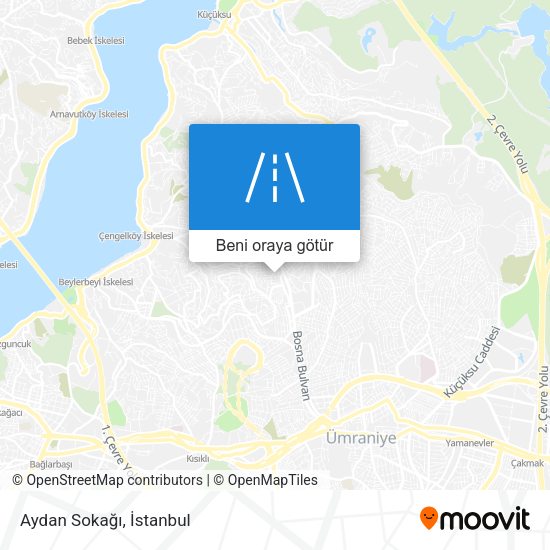 Aydan Sokağı harita