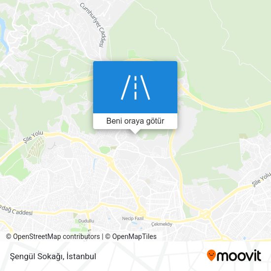 Şengül Sokağı harita