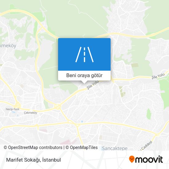 Marifet Sokağı harita