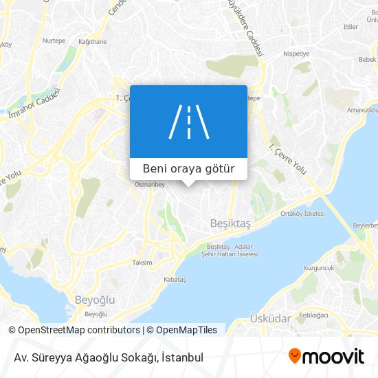 Av. Süreyya Ağaoğlu Sokağı harita