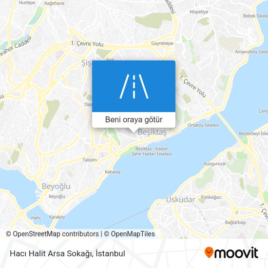 Hacı Halit Arsa Sokağı harita