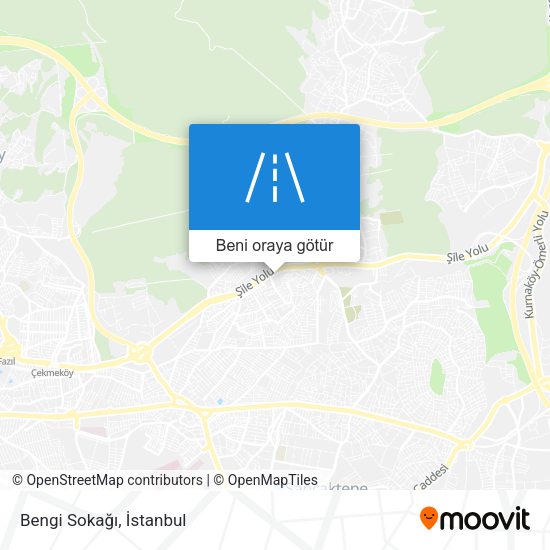 Bengi Sokağı harita